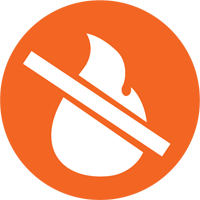 Fire proof icon